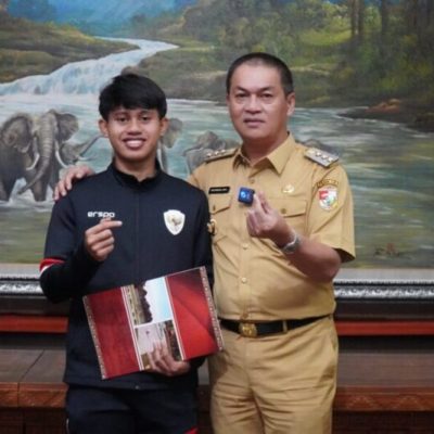 Bupati Tubaba Sambut Hangat Fabio Azka, Putra Daerah yang Bersinar di Timnas U-17