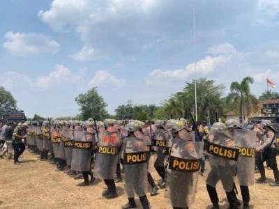 858 Personel Gabungan Dikerahkan Amankan PSU Pilkada Pesawaran