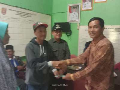 Pemerintah Pekon Bumi Jaya Salurkan BLT-DD Tahap I kepada 20 Keluarga Penerima Manfaat