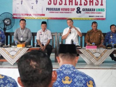 Bupati Tubaba Resmi Luncurkan Program Nuwo SIP dan Gerakan LIMAS untuk Dorong Kesejahteraan Warga