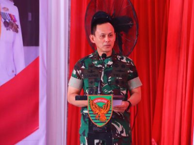 Pangdam II/Sriwijaya Laksanakan Peletakan Batu Pertama Revitalisasi Pasar Koga Bandar Lampung