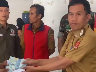 Pemerintah Pekon Ujung Salurkan BLT-DD Tahap I kepada 25 KPM