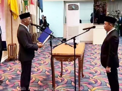 Marindo Kurniawan Resmi Dilantik sebagai Sekretaris Daerah Provinsi Lampung