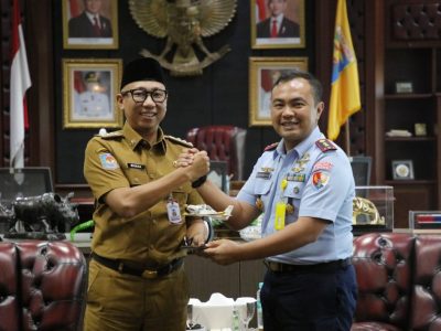 Kunjungan Silaturahmi Danlanud M. Bun Yamin, Gaungkan Kolaborasi Jaga Ketahanan Pangan Provinsi dan Nasional