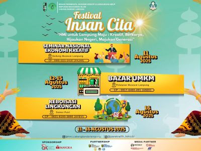 Festival Insan Cita: Ruang Ekspresi Pemuda Lampung Menuju Generasi Kreatif dan Peduli Lingkungan