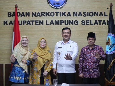 BNNK Lampung Selatan Teken PKS dengan Granat dan Universitas Muhammadiyah Kalianda, Perkuat Sinergi Perangi Narkoba