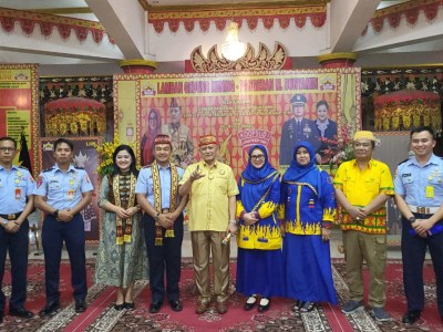 Laskar Lampung Indonesia Ucapkan Selamat Bertugas kepada Danlanud Pangeran M. Bun Yamin