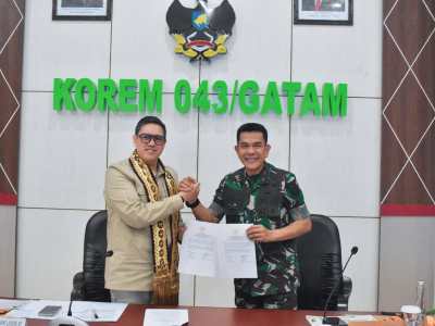 Danrem 043/Gatam: Siap Berikan Data dan Informasi Kepada Komisi I DPR RI Terkait Pembentukan Kodam di Lampung