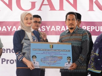 Wagub Jihan Dampingi Kemenko PM di Lamsel, Dorong Penguatan Program “Desaku Maju” untuk Pembangunan Ekonomi Desa