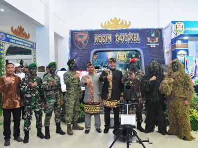 Danrem 043/Gatam: Jadikan Begawi dan Bandar Lampung Expo 2025 Momentum untuk Meningkatkan Produk UMKM yang Lebih Maju dan Berdaya Saing