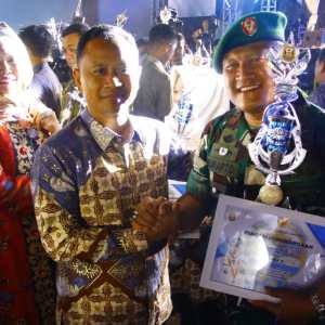 Danrem 043/Gatam Hadiri Penutupan Bandar Lampung Expo 2025