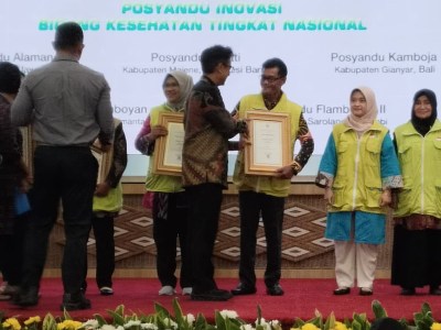 Kota Metro Juara Nasional Posyandu Berprestasi 2024