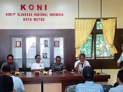 Ampian Bustami : KONI Metro Siap Pertahankan Runer Up