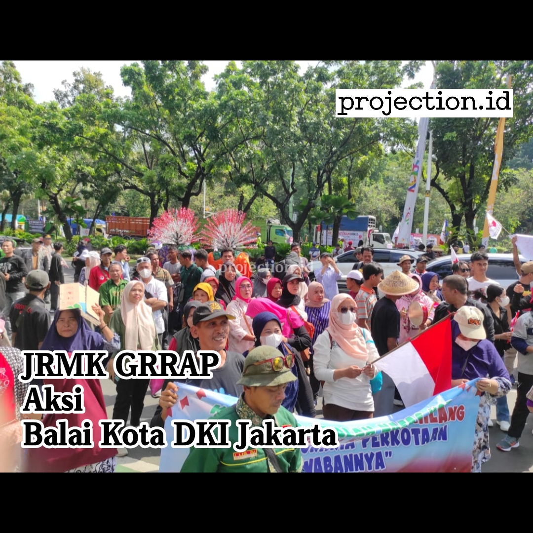 JRMK GRRAP Aksi di Balai Kota DKI Jakarta