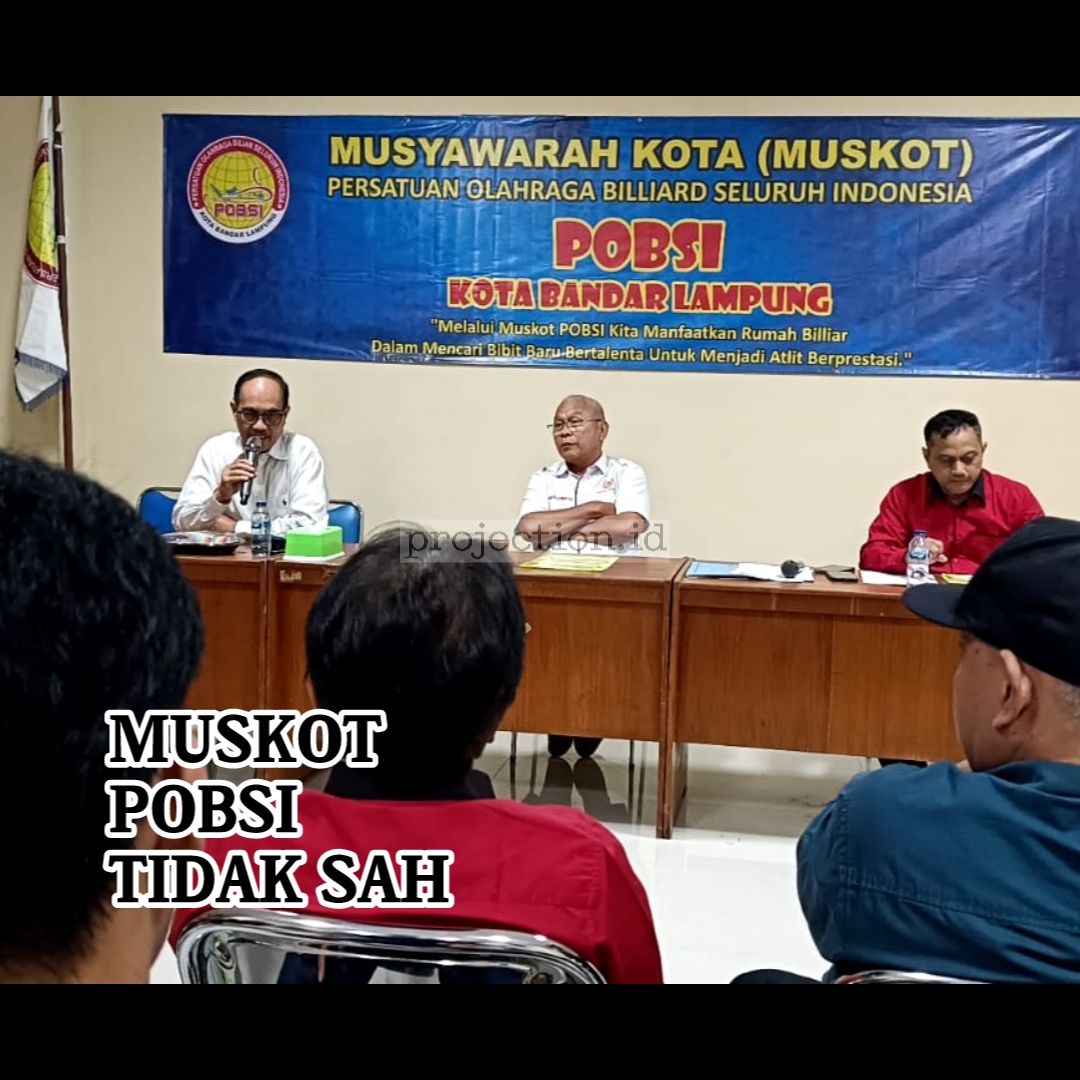 MUSKOT POBSI BANDAR LAMPUNG 2025 TIDAK SAH
