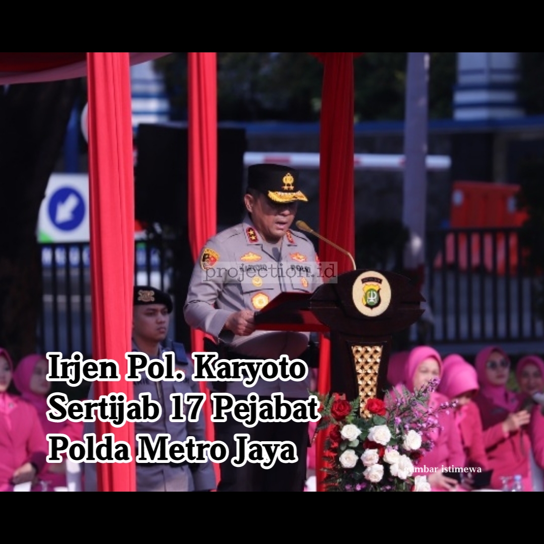 Irjen Pol. Karyoto Sertijab 17 Pejabat Polda Metro Jaya