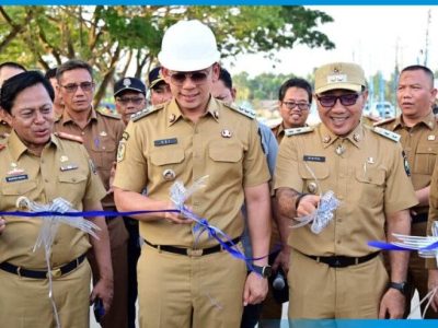 Jalan Simpang Tugu Radin Intan–Exit Tol Kalianda Diresmikan, Bupati Egi: Jangan untuk Balapan!