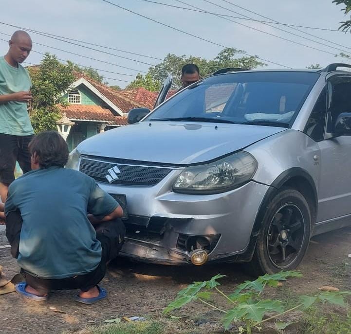 Kecelakaan di Way Kanan, Proses Ganti Rugi Mobil Ketua DPW IWO Lampung Ini Berujung Laporan ke Polisi