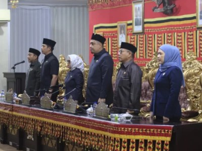 DPRD Lampung Selatan Gelar Paripurna Penandatanganan Nota Kesepakatan KUA-PPAS APBD 2026