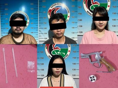 Empat Orang Diciduk Polisi, Ditemukan Sabu dan Senpi Rakitan