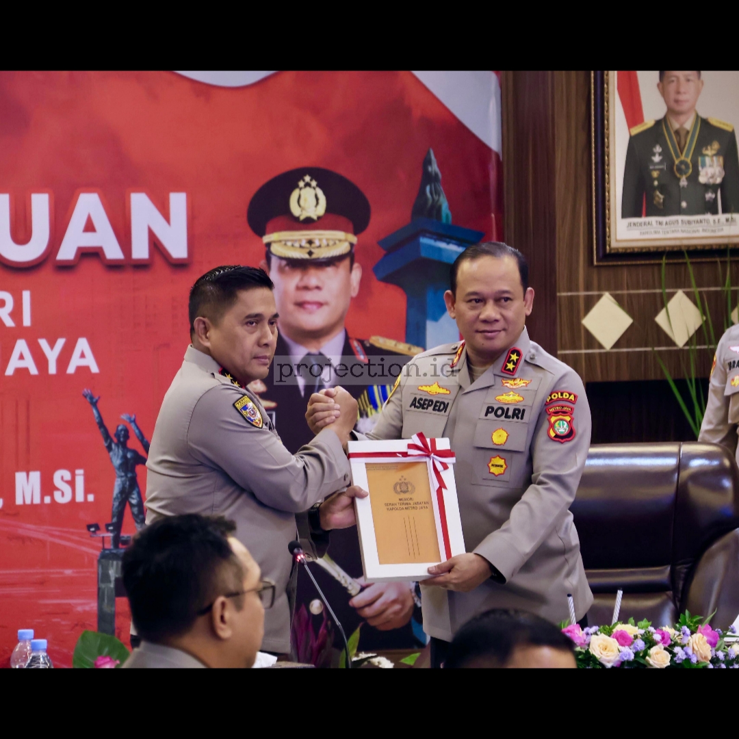 SERAH TERIMA JABATAN KAPOLDA METRO JAYA