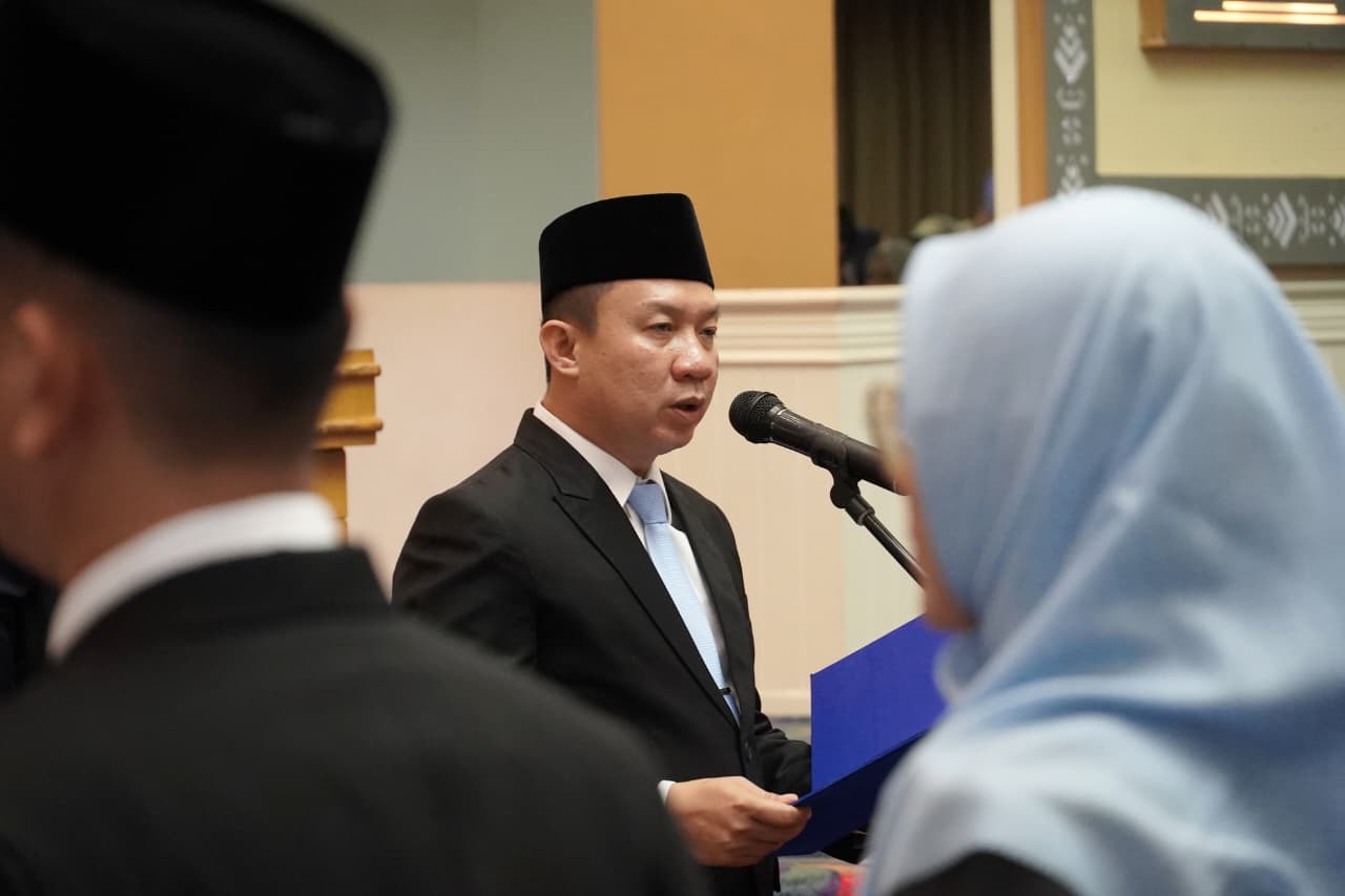 Marindo Lantik 96 Pejabat, Roh Pelayanan Publik Pemprov Lampung