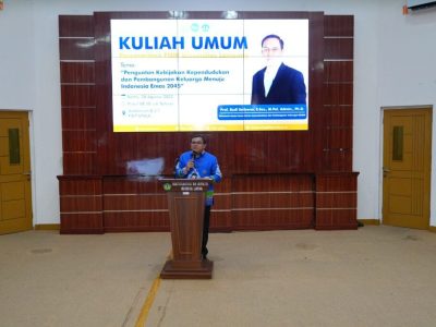 FISIP Gelar Kuliah Umum Bersama Sekretaris Utama BKKBN