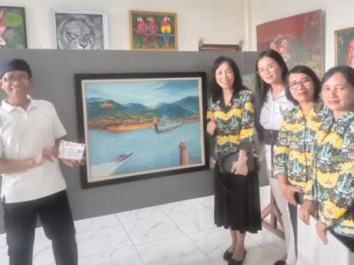 Dua Hari Pertama, Pameran & Bazar Lukisan “Freedom Of Art” Diserbu Pengunjung
