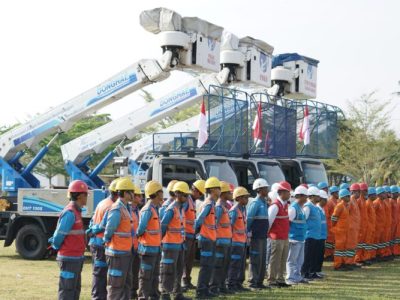 PLN Gelar Apel Bakti PDKB di Tulang Bawang, Pastikan Listrik Andal Jelang Hari Pelanggan Nasional