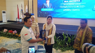 M. Hatta Dilantik Sebagai Ketua IKA Untirta Lampung, Komitmen Perkuat Solidaritas Alumni
