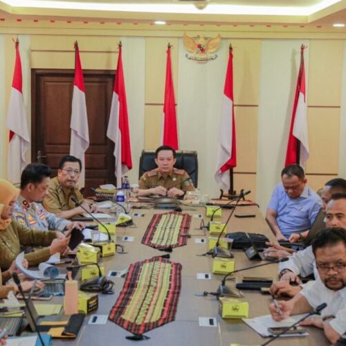 Sekdaprov Lampung Ikuti Rakor Nasional Bahas Inflasi dan Kondisi Terkini Pasca Aksi Unjuk Rasa