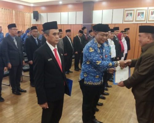Bupati Tanggamus Lantik Pejabat Baru, Tekankan Budaya Kerja “Jalan Lurus”