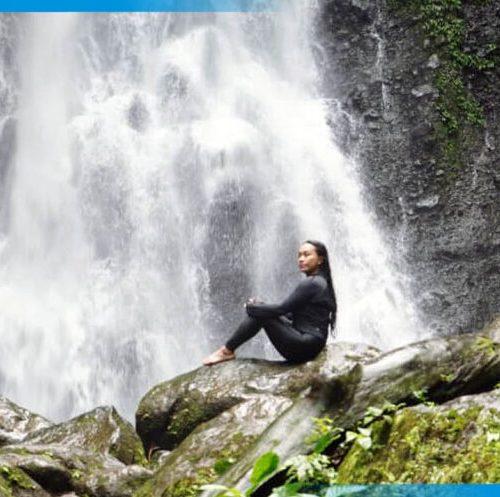 Ketua TP PKK Lamsel Zita Anjani Kunjungi Air Terjun Way Tayas