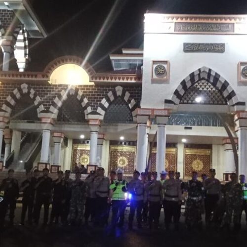 Kodim 0424/Tanggamus, Polres, dan Tim Gabungan Gelar Patroli Skala Besar