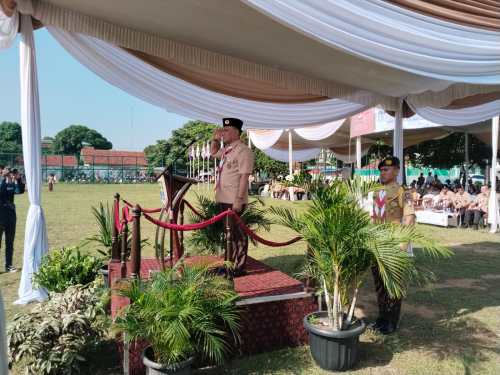 Kwartir Cabang Gerakan Pramuka Kota Metro Gelar Apel besar Hari Pramuka ke-64