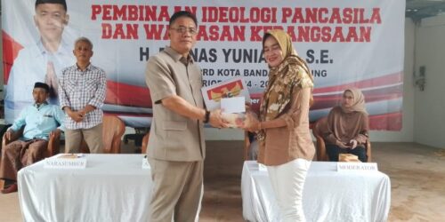 Bernas Yuniarta Teguhkan Semangat Pancasila dan Nasionalisme di Bandar Lampung