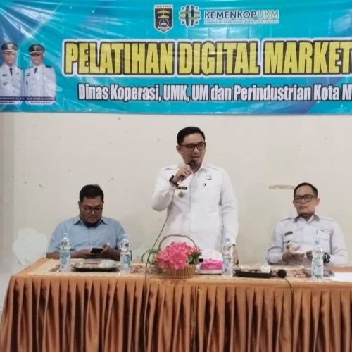 Wakil Walikota Metro Buka Pelatihan Digital Marketing