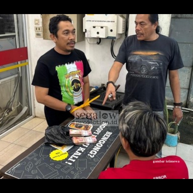 POLDA LAMPUNG OTT LSM TEMU 20 JUTA