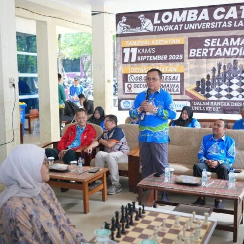 Unila Gelar Lomba Catur dan Tenis Meja Sambut Dies Natalis ke-60 FMIPA
