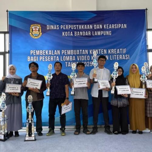 Mahasiswa Unila Raih Juara dalam Lomba Video Kreatif Perpustakaan Bandar Lampung
