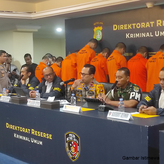 POLDA METRO JAYA UNGKAP MOTIF PENCULIKAN DAN PEMBUNUHAN KCP BANK BRI CEMPAKA PUTIH
