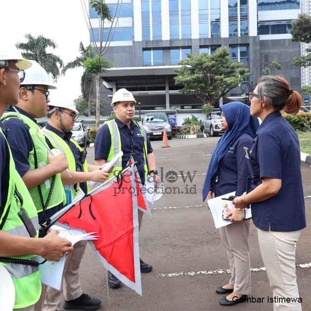 PT JASARAHARJA PUTERA GELAR SIMULASI BCMS UNTUK ANTISIPASI GEMPA BUMI DAN KEBAKARAN