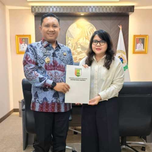 Wabup Pesawaran Ajukan Bantuan Mobil Damkar ke Pemprov DKI Jakarta