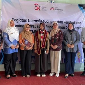 OJK Dorong Literasi Keuangan dan Budaya Menabung Pelajar di Lampung Selatan