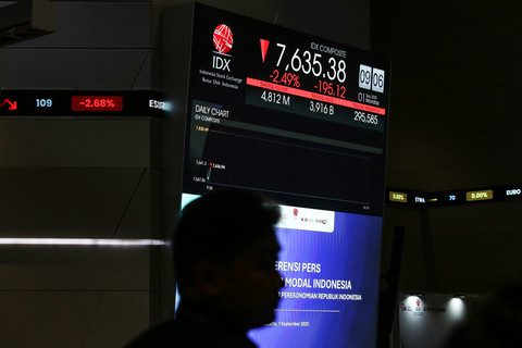 IHSG Berpotensi Lanjut Melemah, Investor Tunggu Keputusan Suku Bunga BI