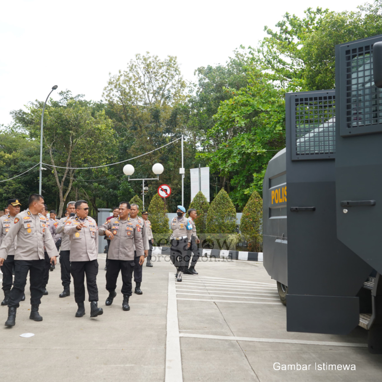 POLDA BANTEN SUPERVISI FUNGSI SABHARA DI POLRESTA TANGERANG, CEK KESIAPAN RANTIS DAN ALMATSUS