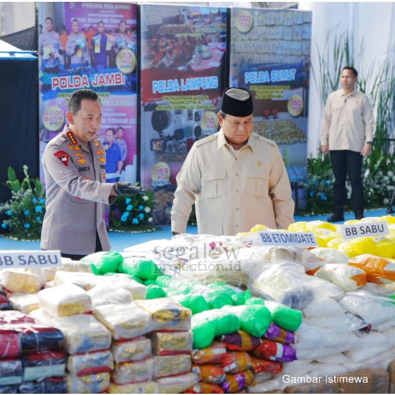 KAPOLRI UNGKAP TREN NARKOBA BARU KETAMINE DAN ETOMIDATE, SIAPKAN TEROBOSAN HUKUM