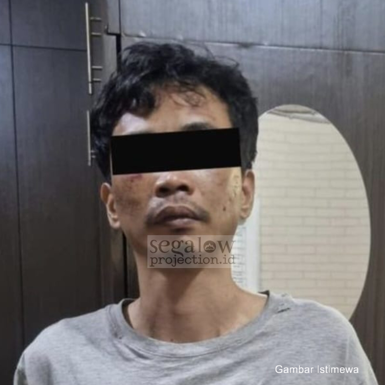 POLISI TANGKAP PRIA MENGAKU STAF DPR, TIPU KORBAN RP750 JUTA DENGAN JANJI MASUK POLRI