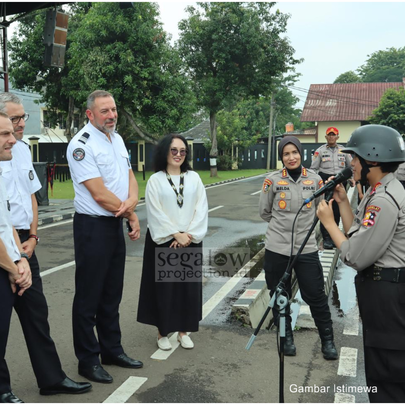 Delegasi Kepolisian Prancis Datang ke Sepolwan! 660 Calon Polwan Dapat Suntikan Semangat Internasional