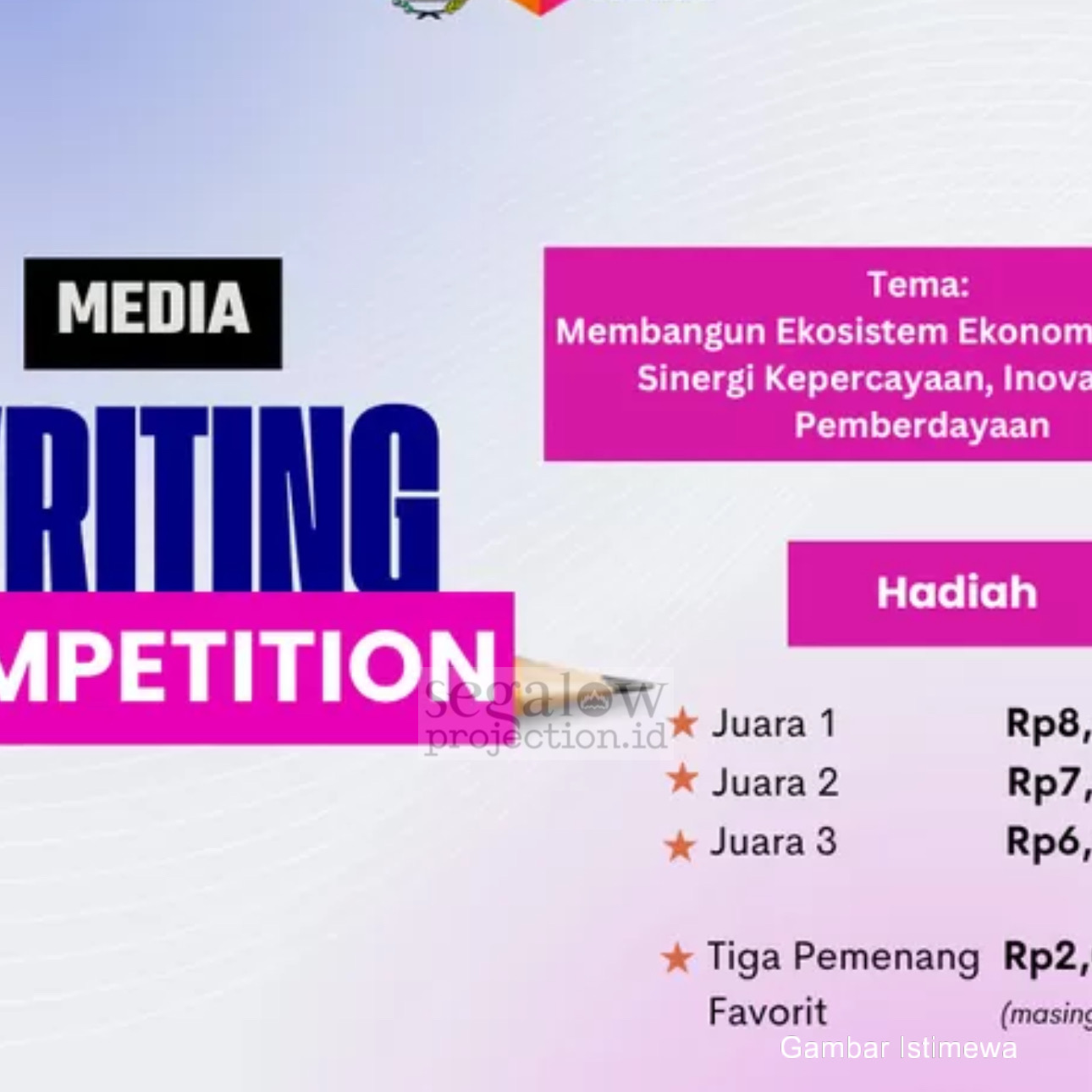 “PWI dan Lazada Gelar Kompetisi Menulis Nasional 2025! Hadiah Puluhan Juta untuk Wartawan yang Angkat Isu Ekonomi Digital”